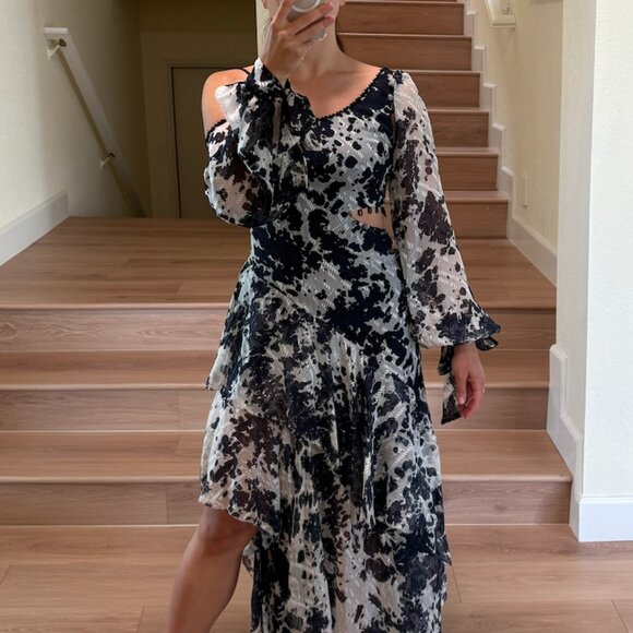 Jonathan Simkhai Maxi Long-Sleeve Dress Size US 2 - Picture 2 of 6